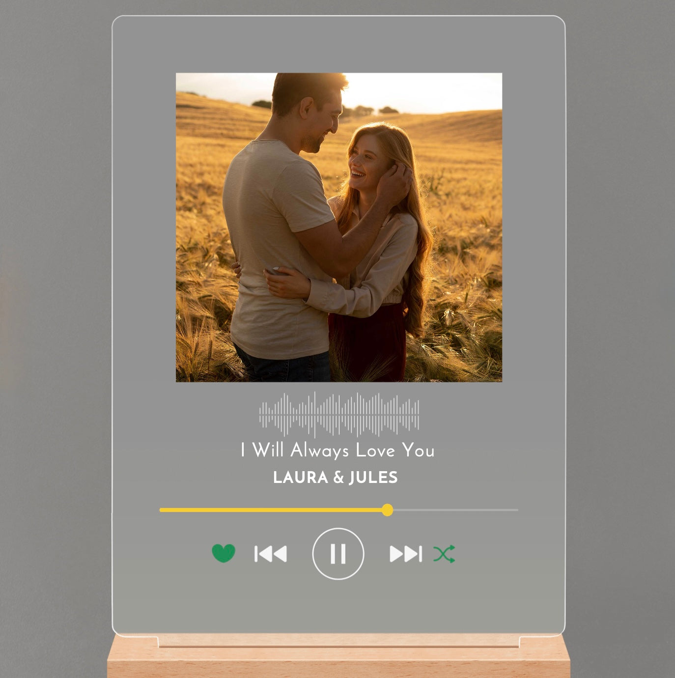 Personalized Musical Frame